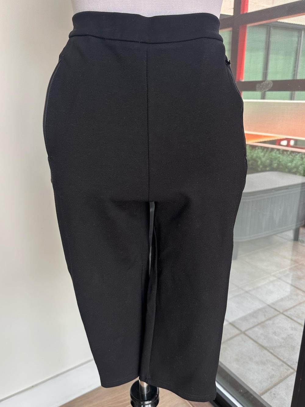 Steve Madden Black High-Rise Pencil Skirt